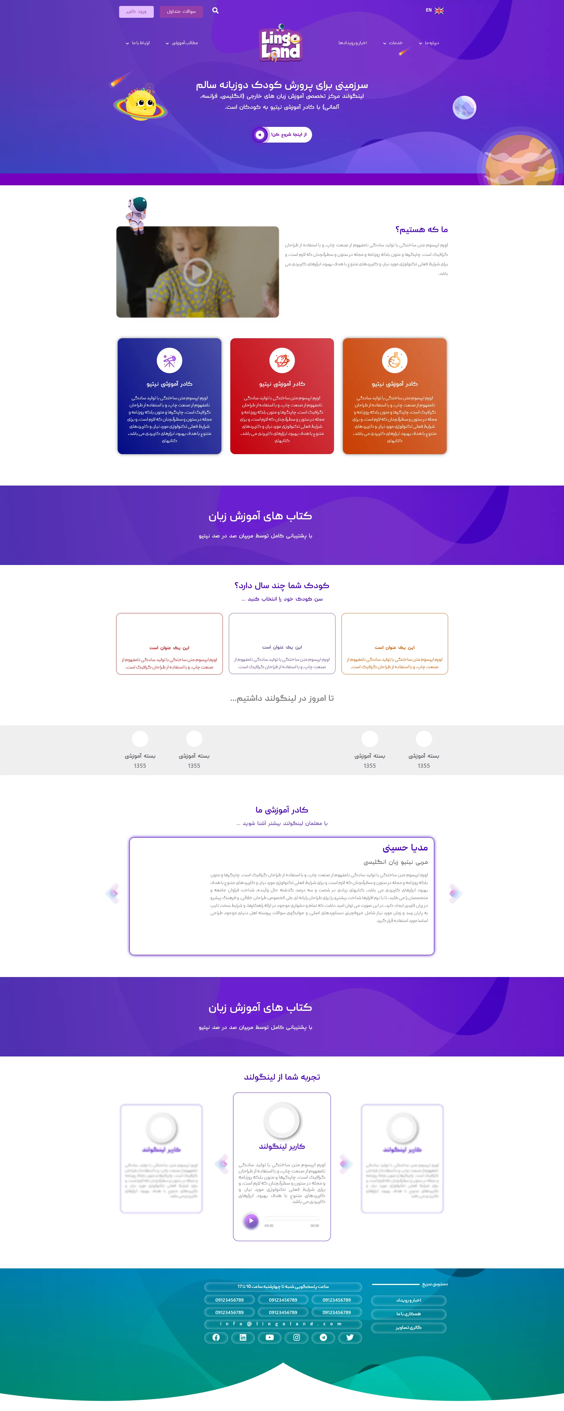 آموزشگاه زبان لینگولند