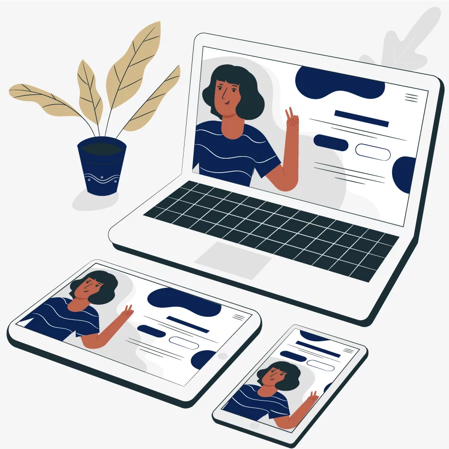 طراحی واکنش‌گرا و تجربه کاربری (Responsive & UX)