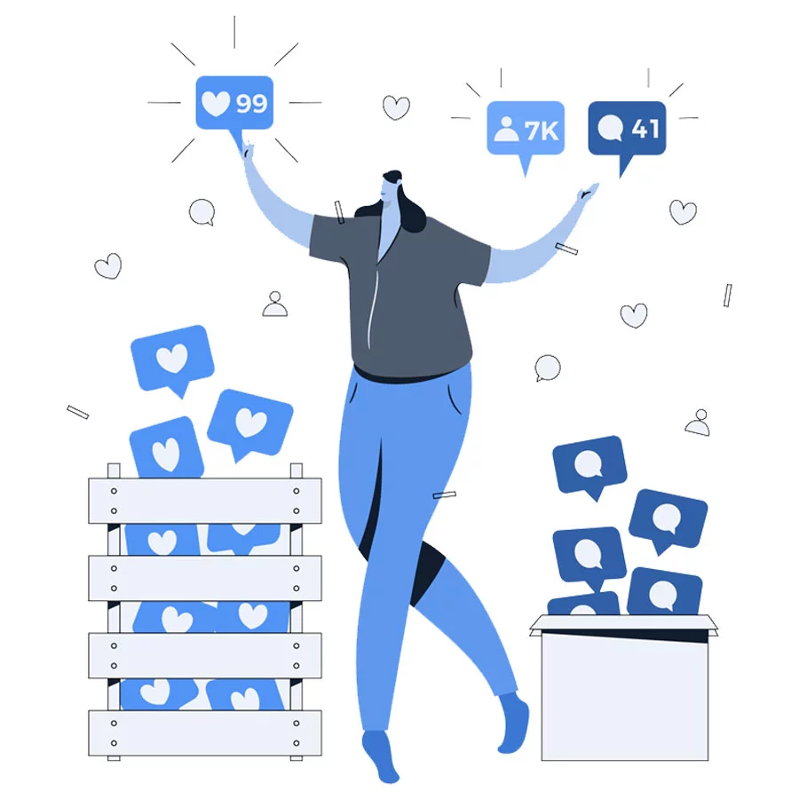 مدیریت کامنت‌ ها و دایرکت‌ ها