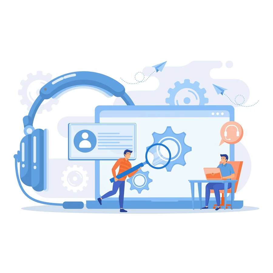 پشتیبانی فنی سایت اختصاصی