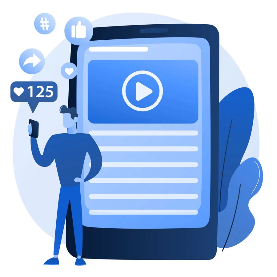 تولید محتوای ویدئویی برای شبکه های اجتماعی